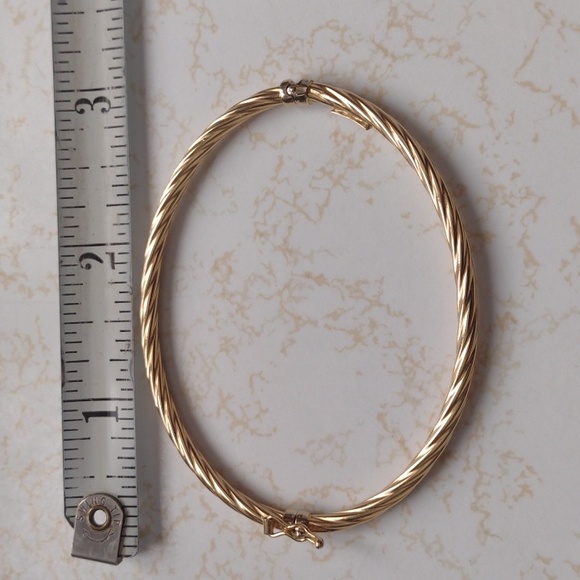 10K solid gold bracelet from Italy, new in box - Picture 15 of 16
